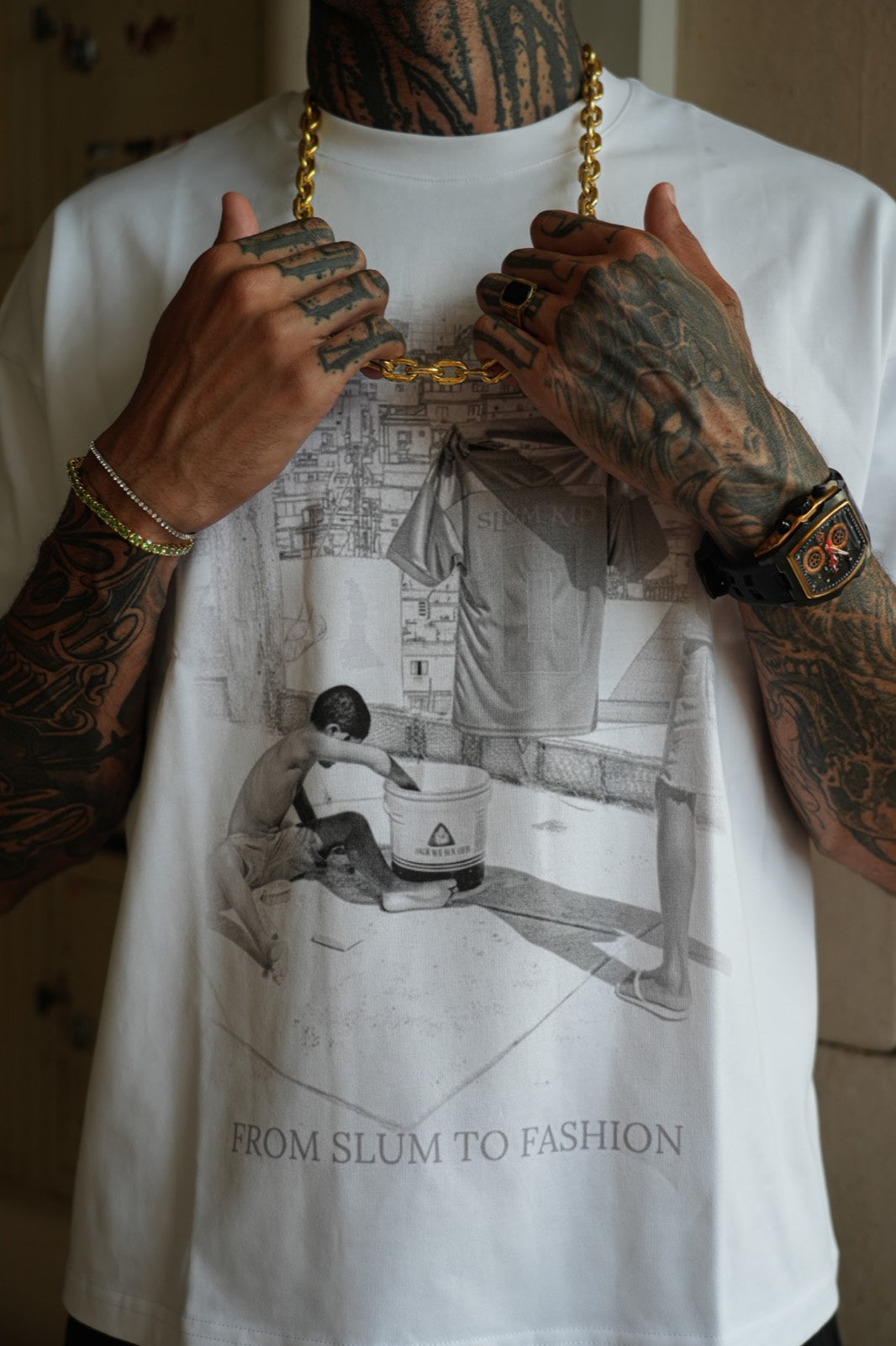 White Tee