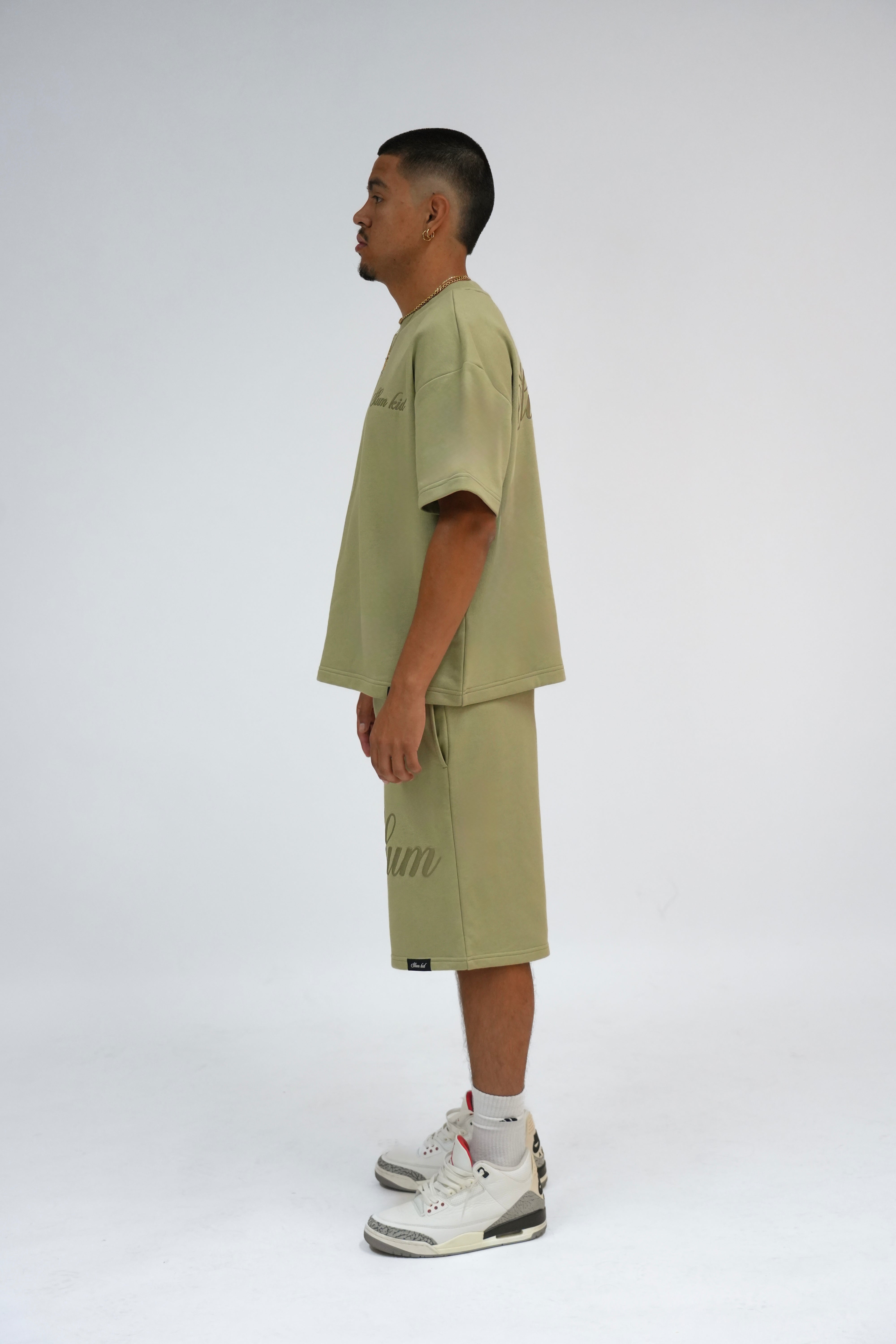 GREEN KAKI T-SHIRT