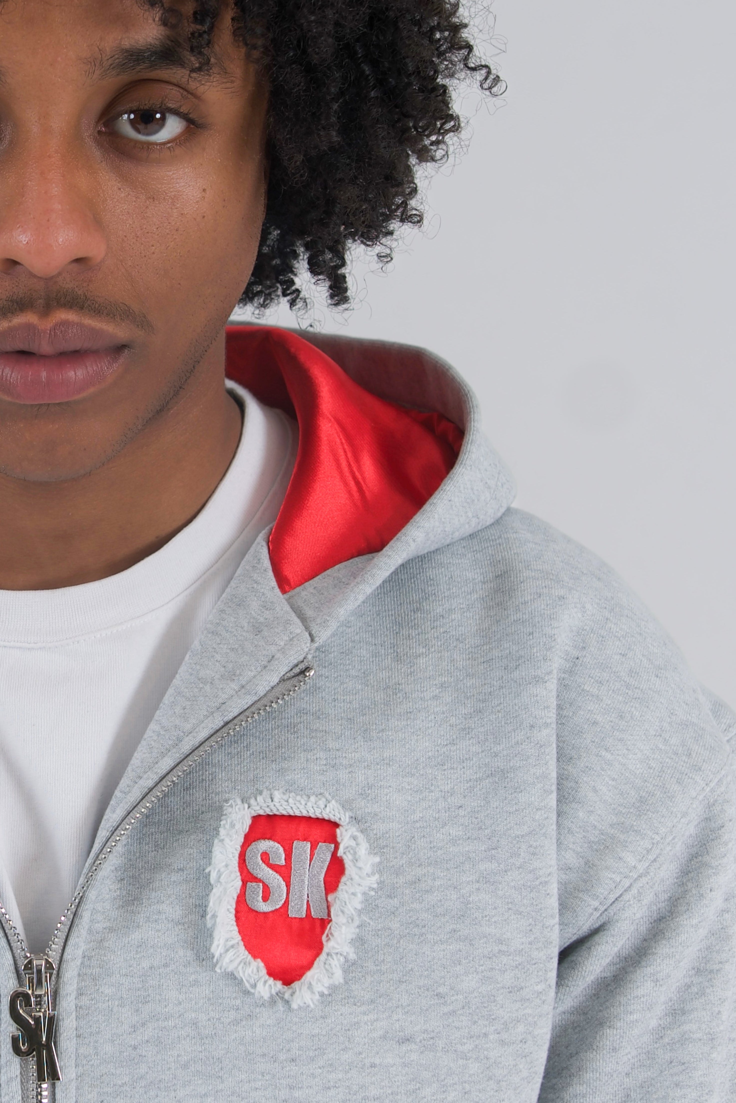 GREY TEAR-OFF JACKET