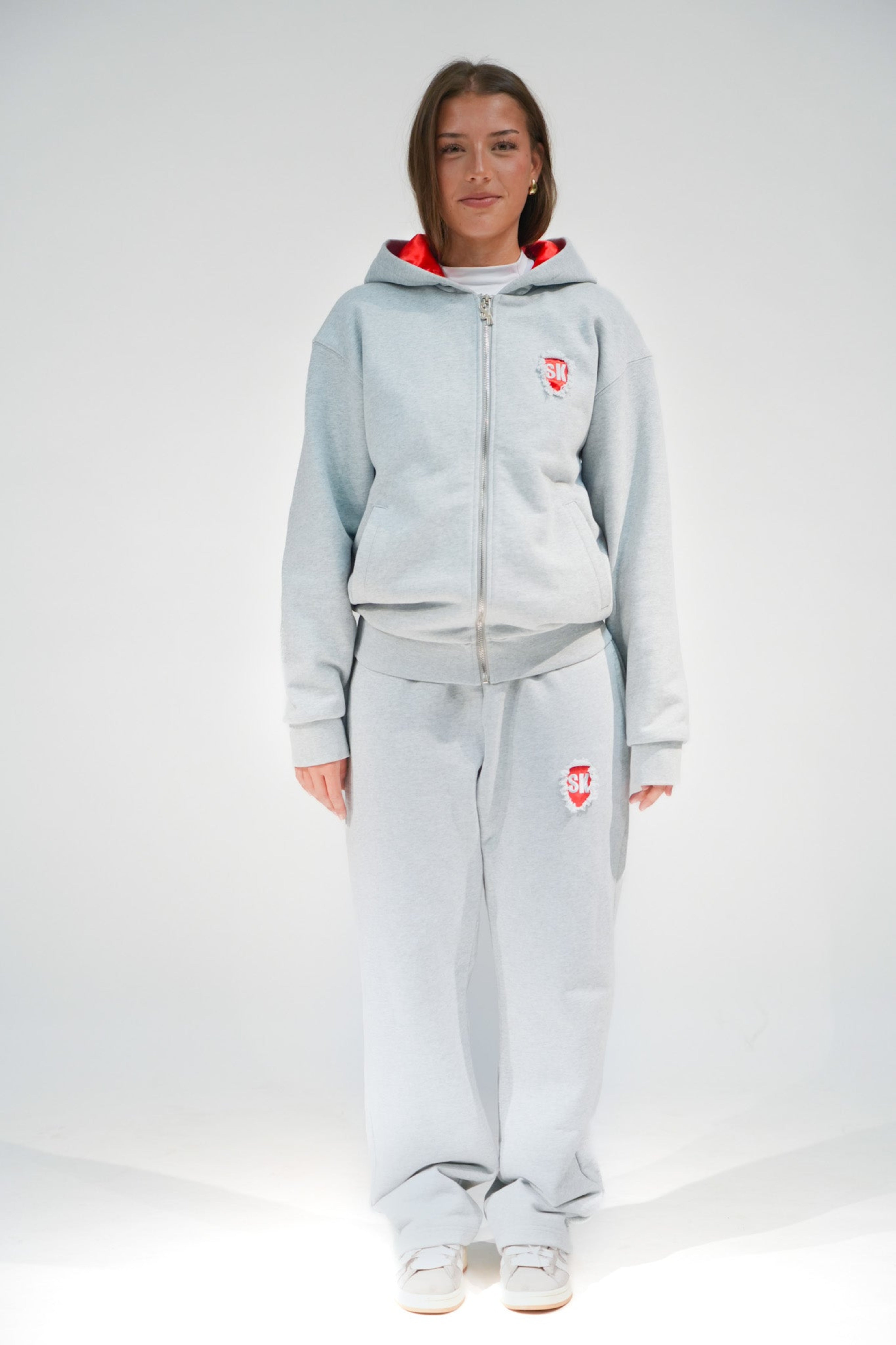 GREY TEAR-OFF JACKET