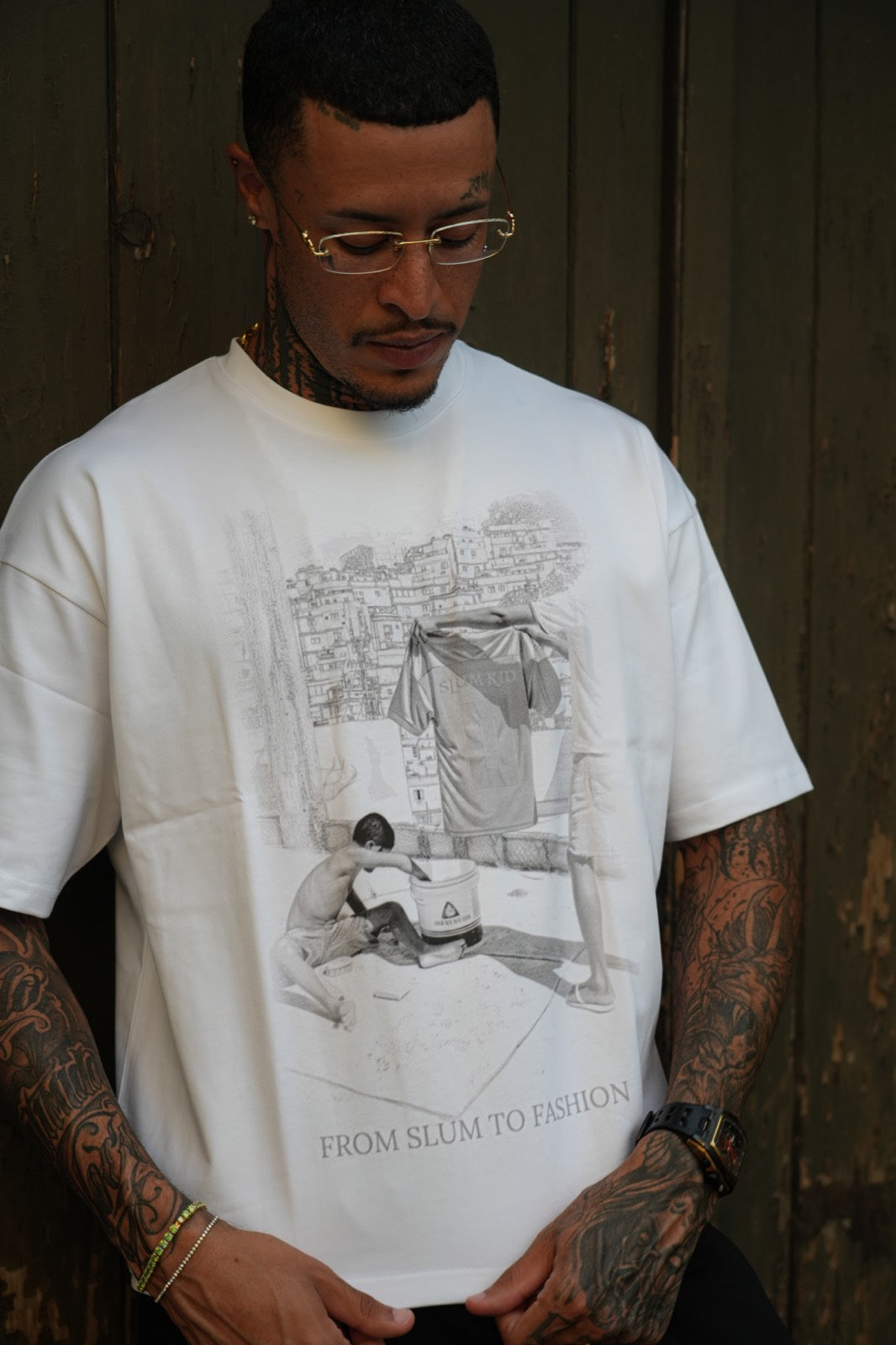 White Tee